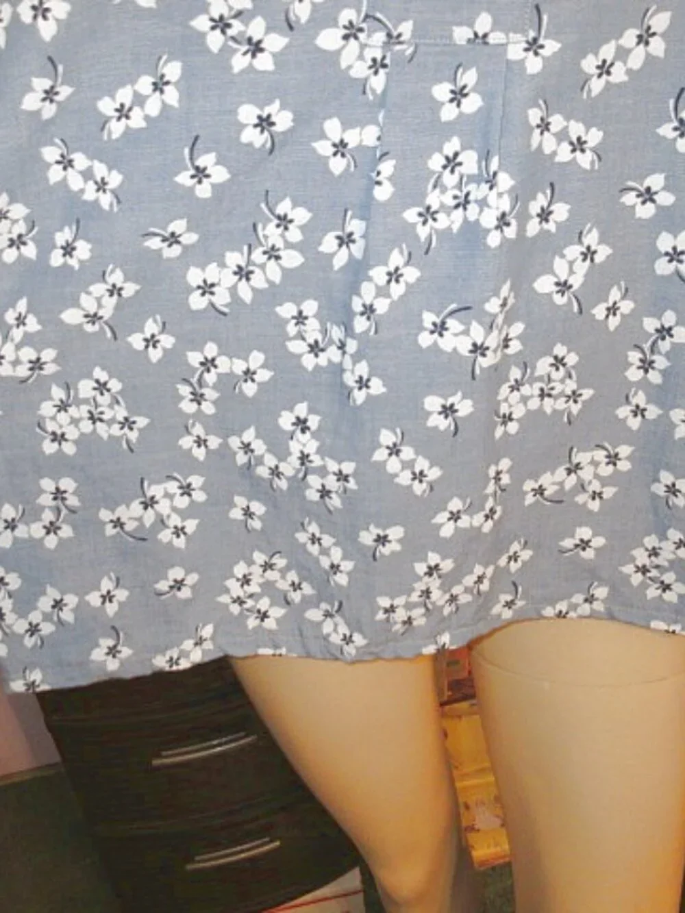 Draper James Floral Blouse Top Size L Tunic Cottagecore Southern Belle Prep NEW